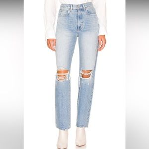 SLVRLAKE Light Blue Distressed Jeans BEATNIK